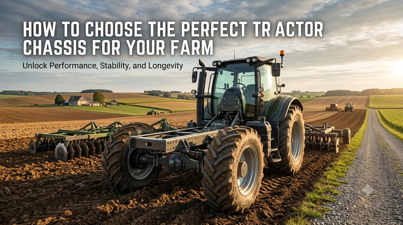 How to Choose the Perfect Tractor Chassis for Your Farm (2) Cómo elegir el chasis de tractor perfecto para su granja (2)