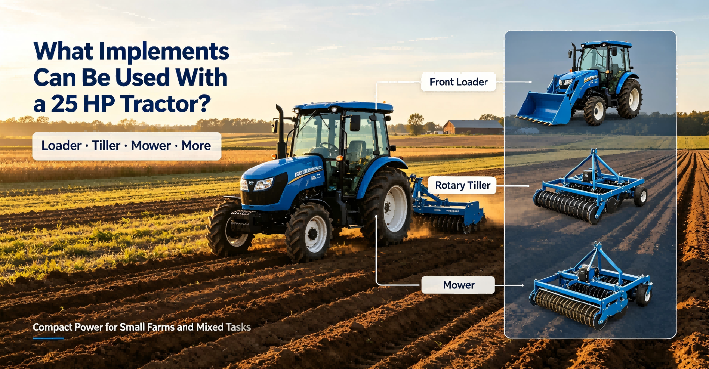 implemento tractor 25hp