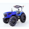 Tractor agrícola azul 4X4 de 100 CV 