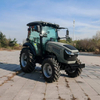 Tractor gris hierro 4x4 de 75 CV