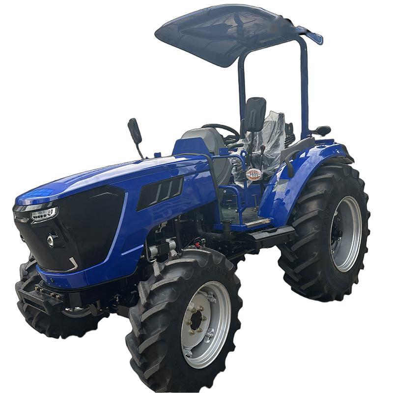 Tractor azul de 90 CV (7)