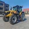 Tractor agrícola amarillo 150HP 4WD