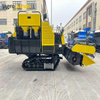 Cosechadora de arroz de 110 CV con orugas