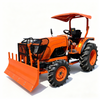 Tractor 4WD de 50 CV con hoja topadora