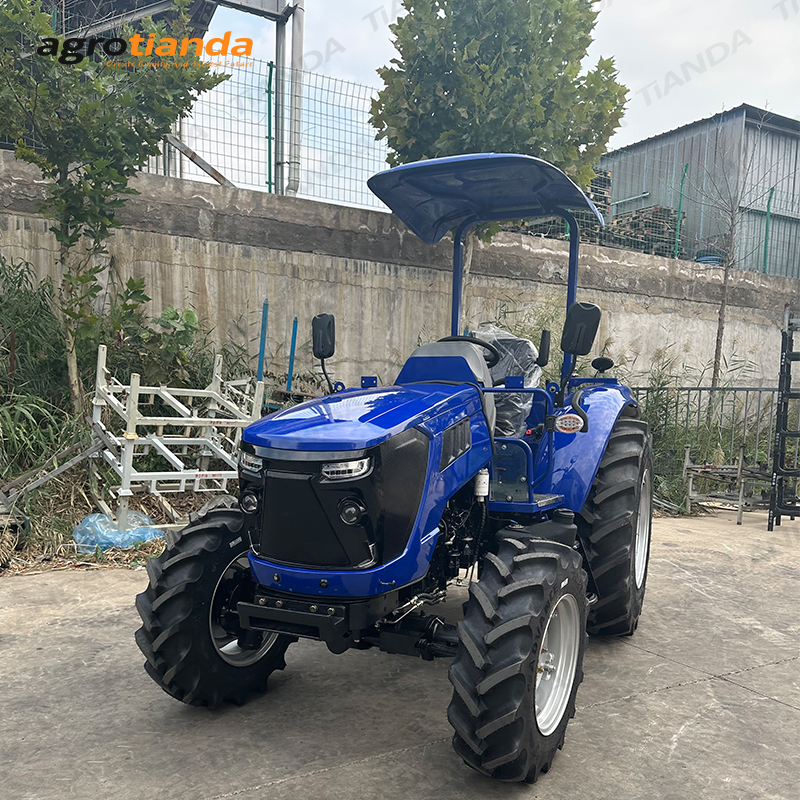 Tractor azul de 90 CV (9)