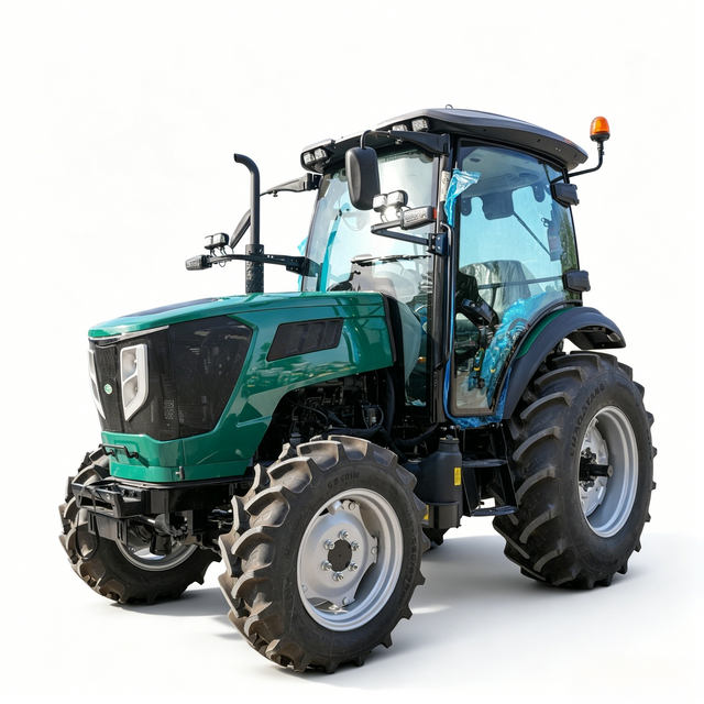 Tractor medio 4WD de 90 CV con cabina