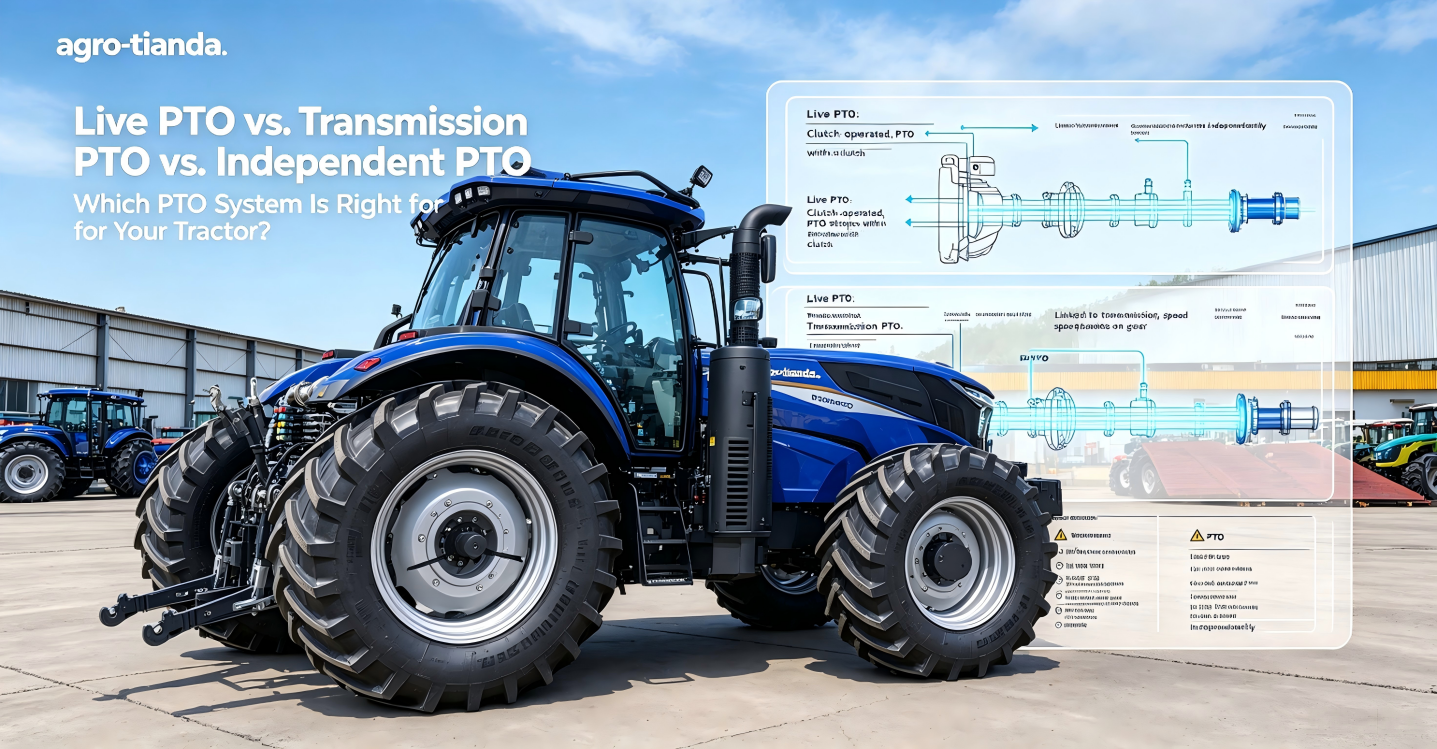 PTO en vivo versus PTO de transmisi&oacute;n versus PTO independiente