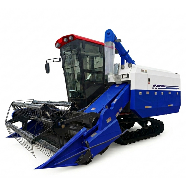Cosechadora de arroz 4lz-6.0 con cabina personalizada 
