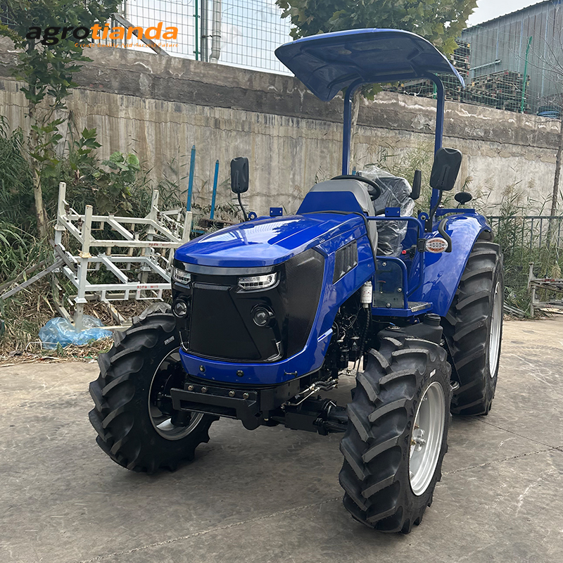 Tractor azul de 90 CV (5)