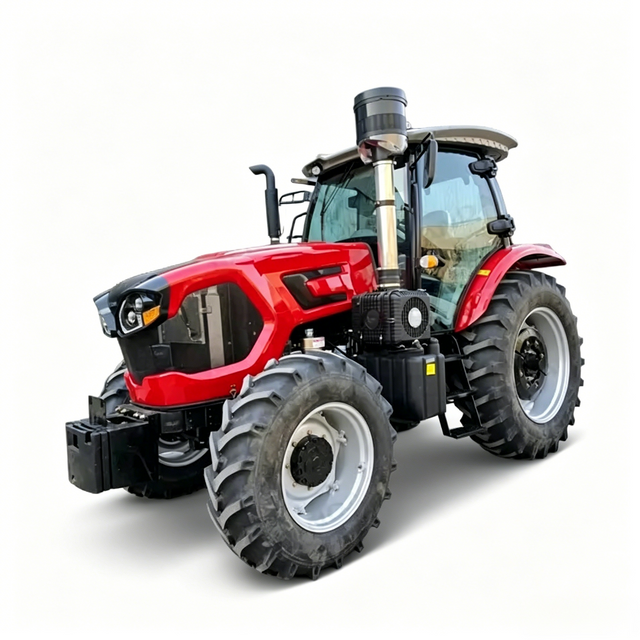Tractor agrícola 4WD de 160 CV con cabina