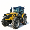 Tractor agrícola amarillo 150HP 4WD