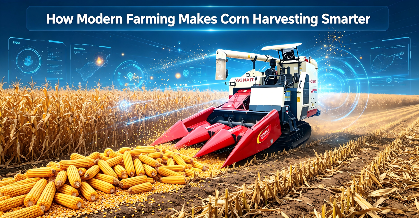 C&oacute;mo la agricultura moderna hace que la cosecha de ma&iacute;z sea m&aacute;s inteligente