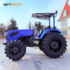 Tractor agrícola azul 4X4 de 100 CV 