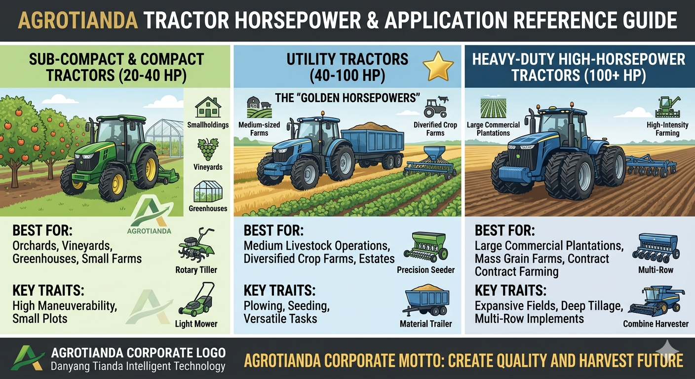 caballos de fuerza del tractor