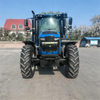 Tractor agrícola resistente azul 150HP 4WD