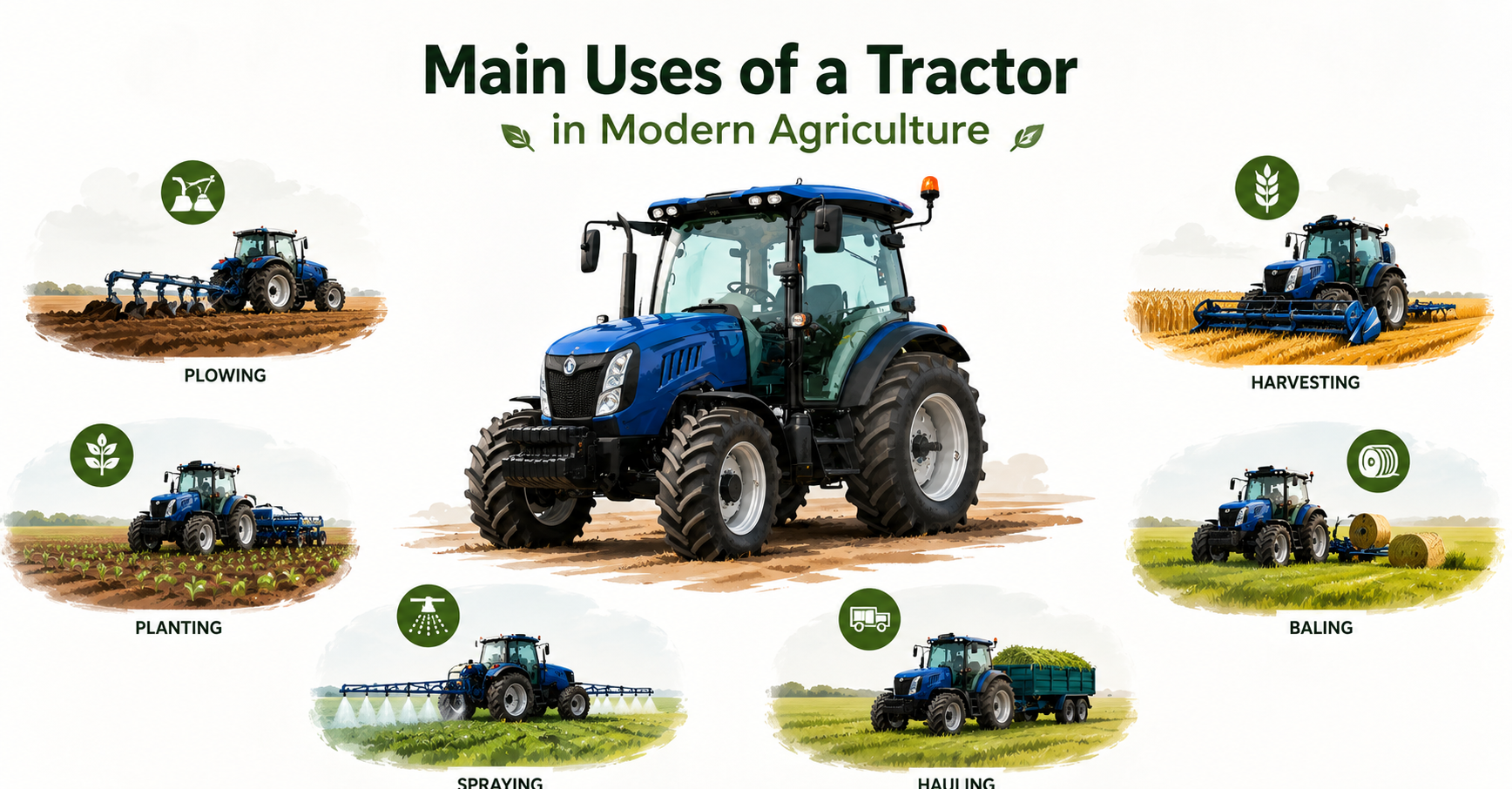 tractor application aplicación de tractor