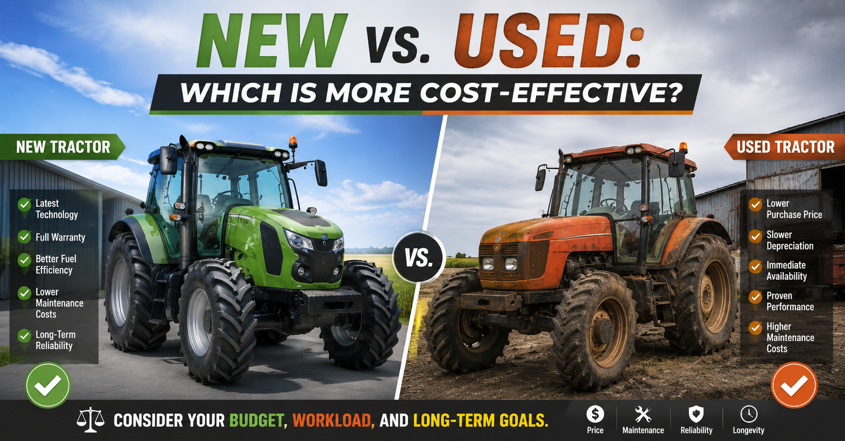 Nuevo versus usado, &iquest;cu&aacute;l es m&aacute;s rentable?