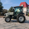 Tractor gris hierro 4x4 de 75 CV
