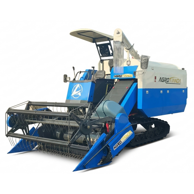Cosechadora de arroz con tanque grande 4lz-6.0