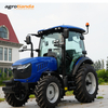 Tractor agrícola 4WD de 75 CV con cabina